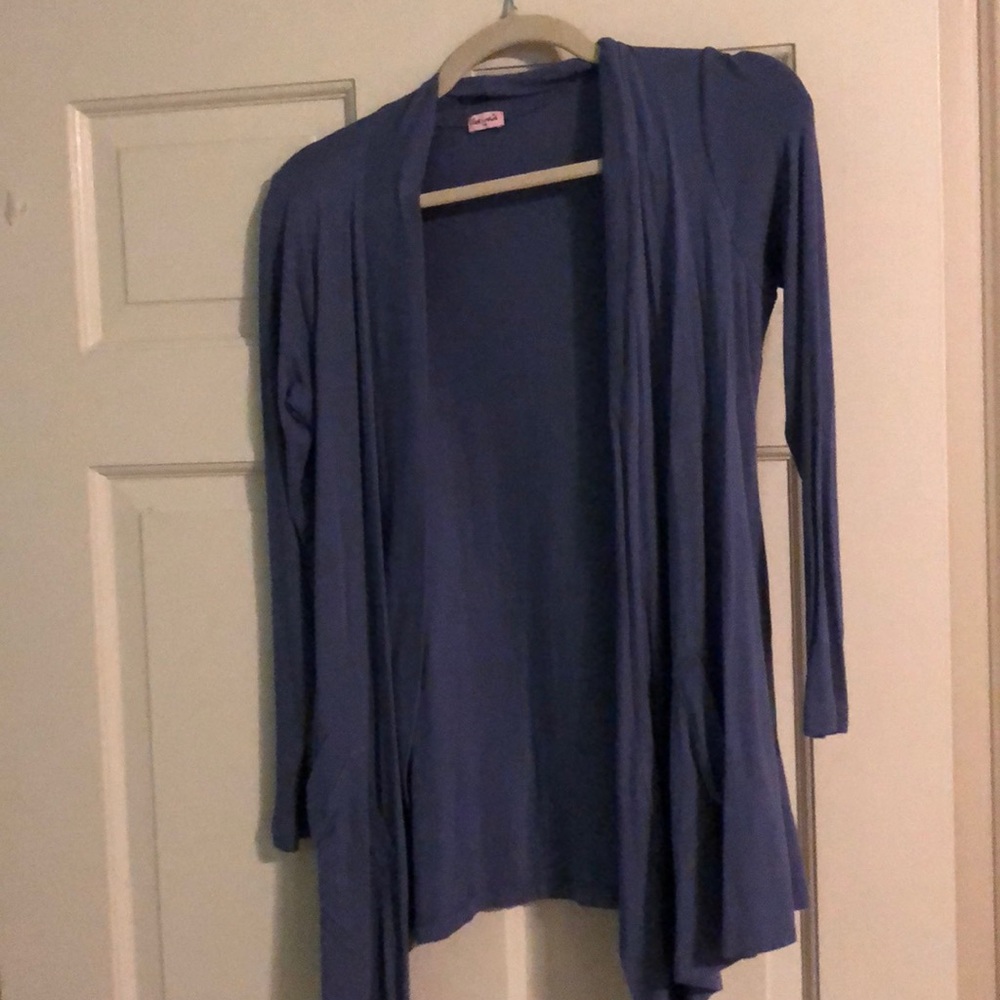 Splendid purple cardigan